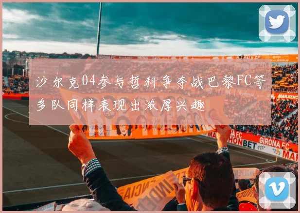 沙尔克04参与哲科争夺战巴黎FC等多队同样表现出浓厚兴趣